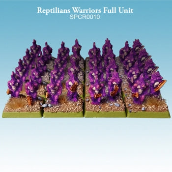 Reptilians Warriors Full Unit