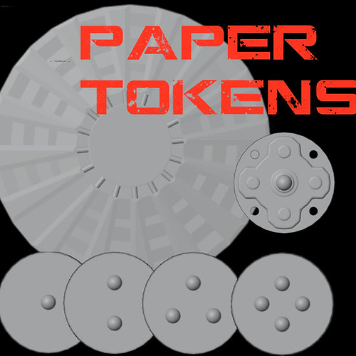 Charred Axle: Paper Tokens