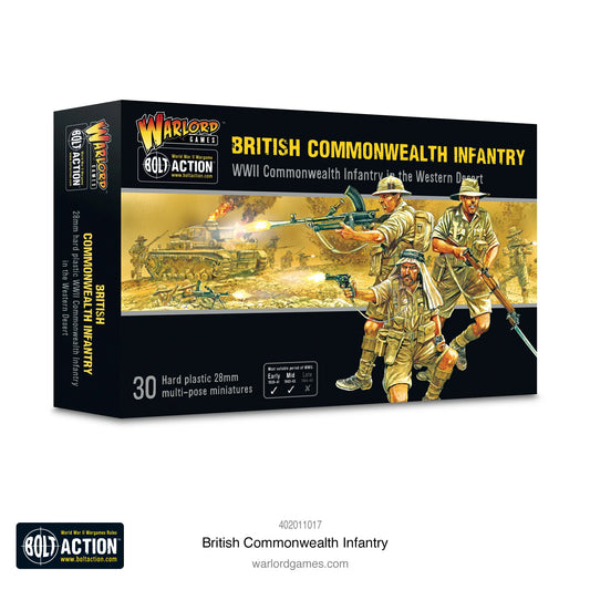 Bolt Action British Commonwealth Infantry