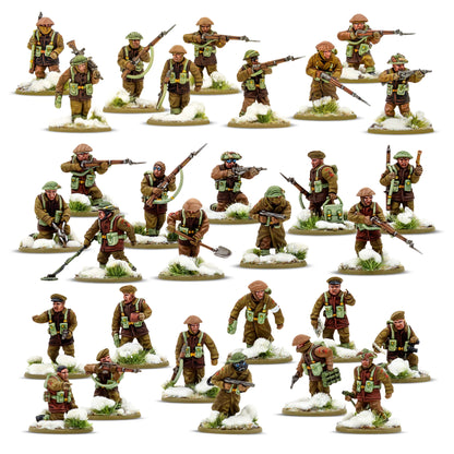 Bolt Action British & Canadian Infantry (Winter) Platoon