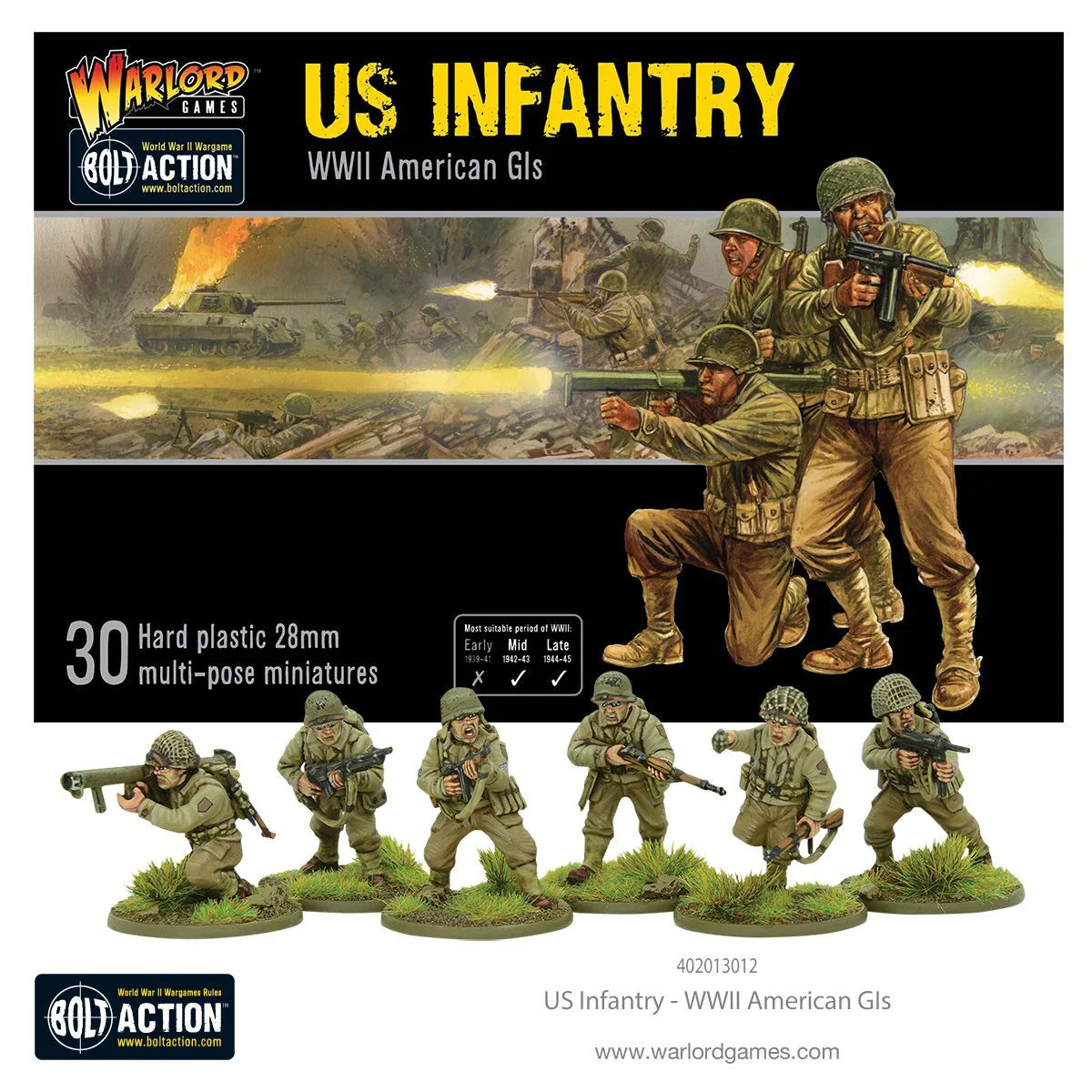 Bolt Action US Infantry (American GIs)