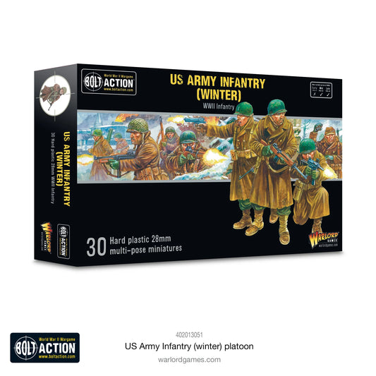 Bolt Action US Army Infantry Platoon (Winter)