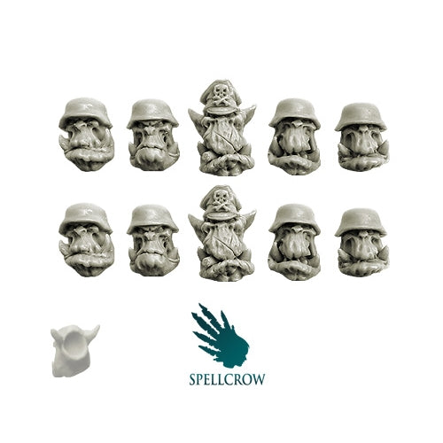 Spellcrow Orcs Blitzkrieg Heads