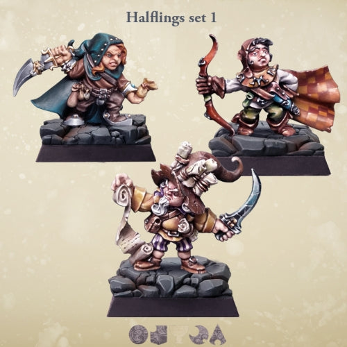 Spellcrow Halflings Set 1