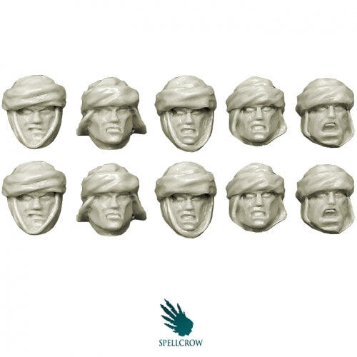 Spellcrow Desert Guards Heads