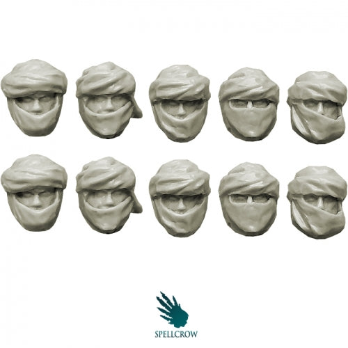 Spellcrow Desert Guards Heads V.2