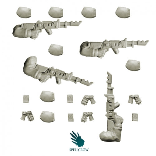Spellcrow Guard Hands With Laser Guns