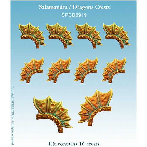 Spellcrow Space Knight Salamandra / Dragon Crests