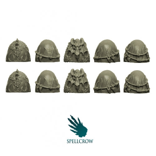 Spellcrow Salamandra / Dragon Knights Shouolder Pads V.2
