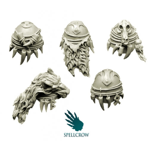 Spellcrow Wolves Space Knights Heavy Shoulder Pads