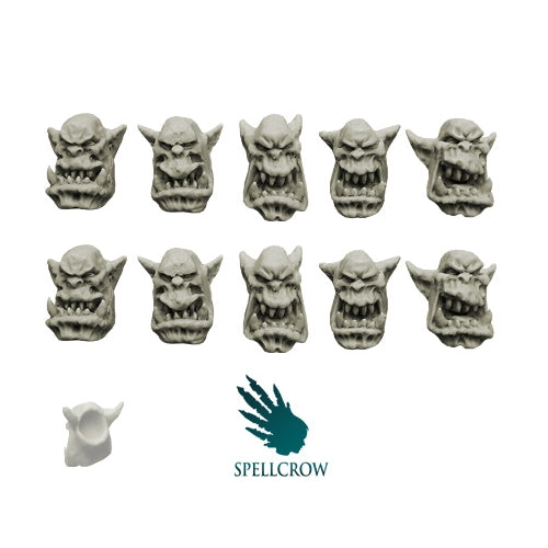 Spellcrow Orcs Yelling Heads
