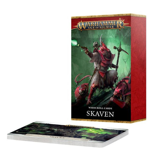 Warscroll cards: Skaven