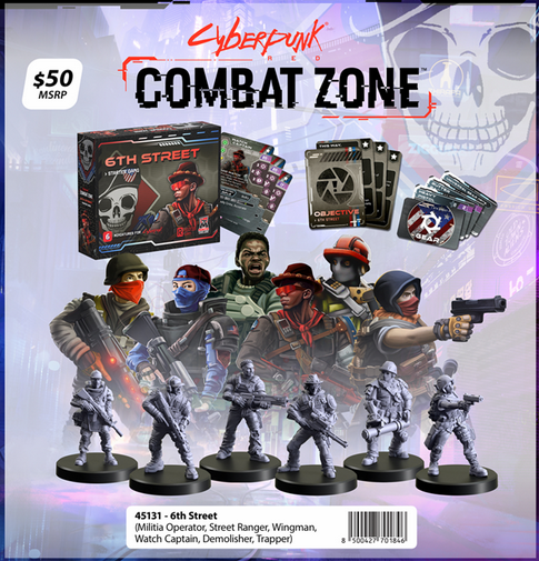 Cyberpunk Red Combat Zone: 6th Street Starter Gang