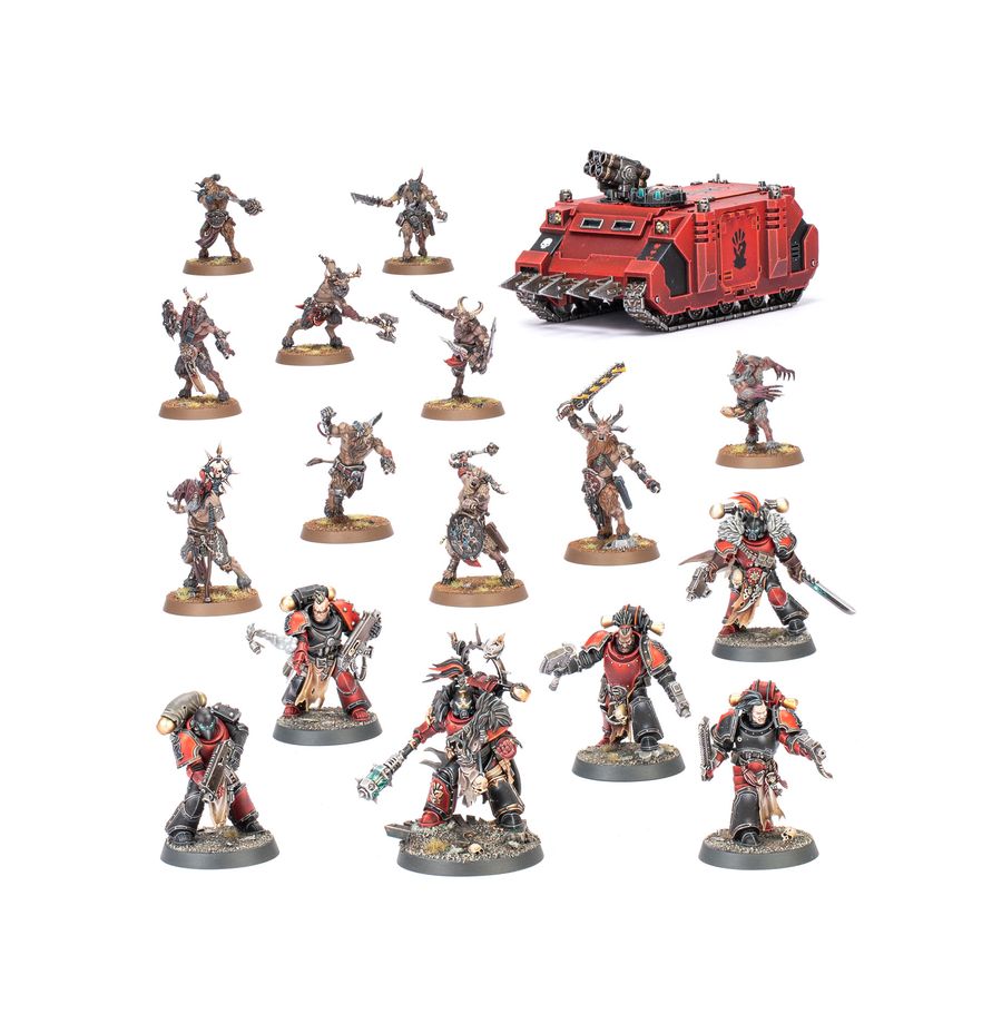 Chaos Space Marines: Red Corsairs Combat Patrol