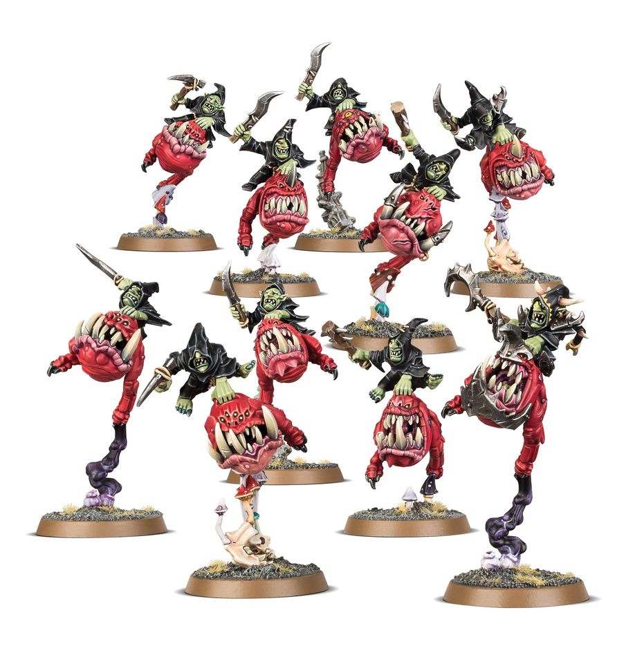 Gloompsite Gitz: Squig Hoppers