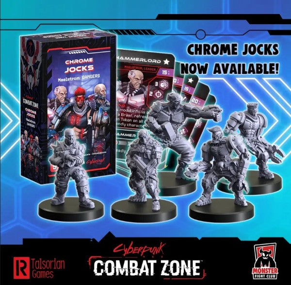 Cyberpunk Red Combat Zone: Chrome Jocks