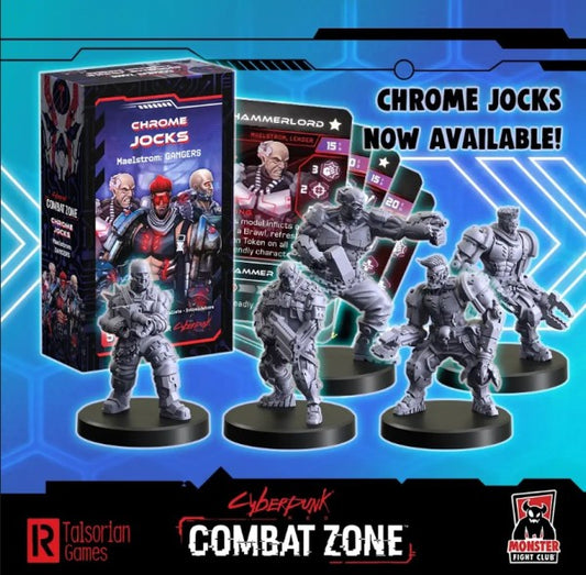 Cyberpunk Red Combat Zone: Chrome Jocks