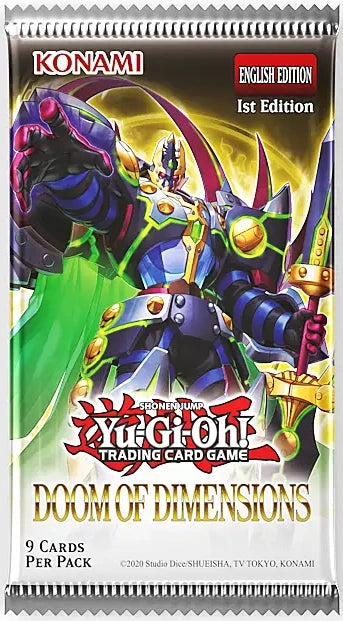 Yu-Gi-Oh! TCG Doom Of Dimensions Booster