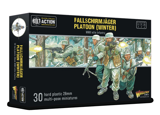 Bolt Action German Fallschirmjäger Winter Platoon