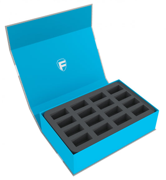 Feldherr Magnetic Box blue for 32 miniatures