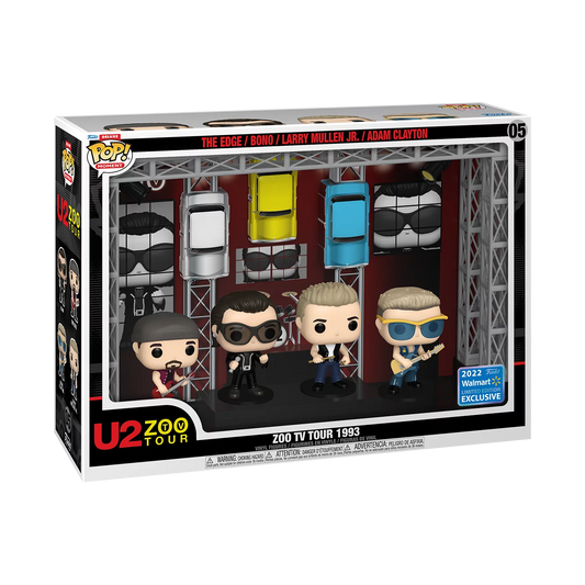 Funko Pop! Moment Deluxe: U2’s Zoo TV Tour (1993) Vinyl Figures