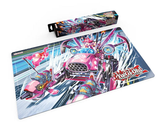Yu-Gi-Oh! Gold Pride Chariot Carrie Game Mat + Sleeves