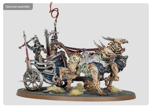 Ossiarch Bonereapers: Liege-Kavalos on War Chariot