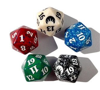 Magic The Gathering D20 Spindown Life-Counter Dice