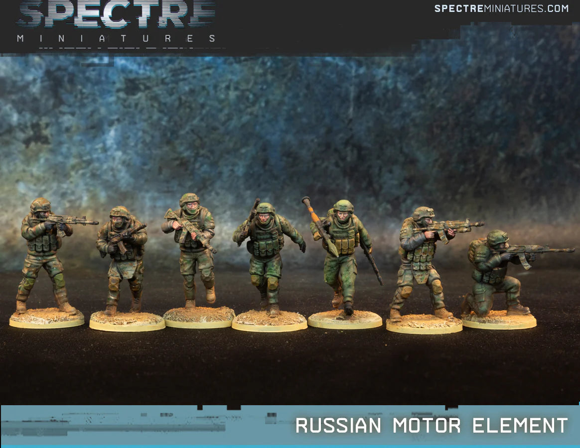 Spectre Miniatures: Russian Motor Rifle Element