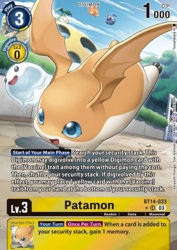 Digimon Patamon (BT14-033) (V.2)