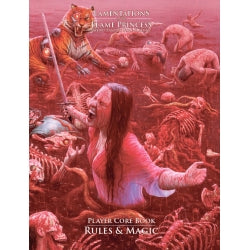 Lamentations Of The Flame Princess: Player Core Book Rules & Magic Cover Variant 1