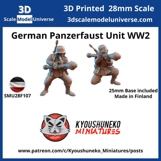 German Panzerfaust Unit WW2