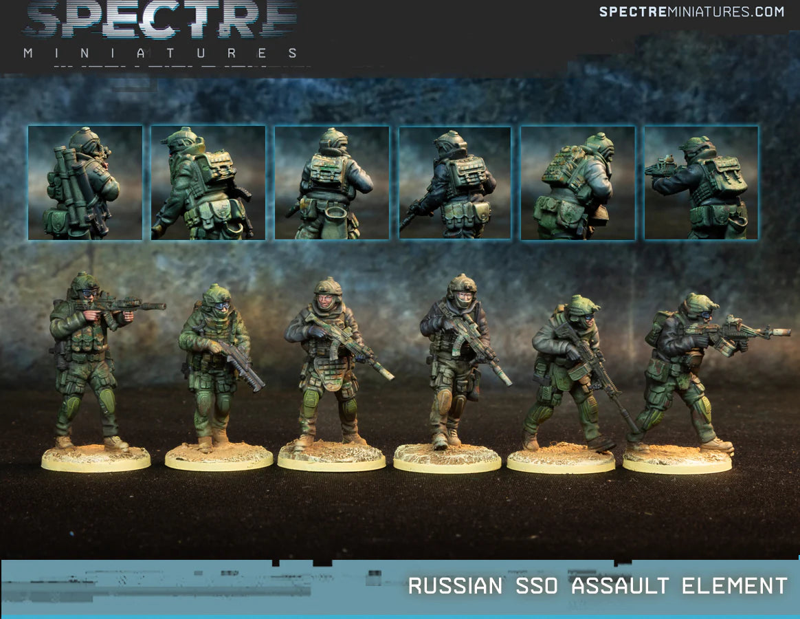 Spectre Miniatures: Russian SSO Assault Element