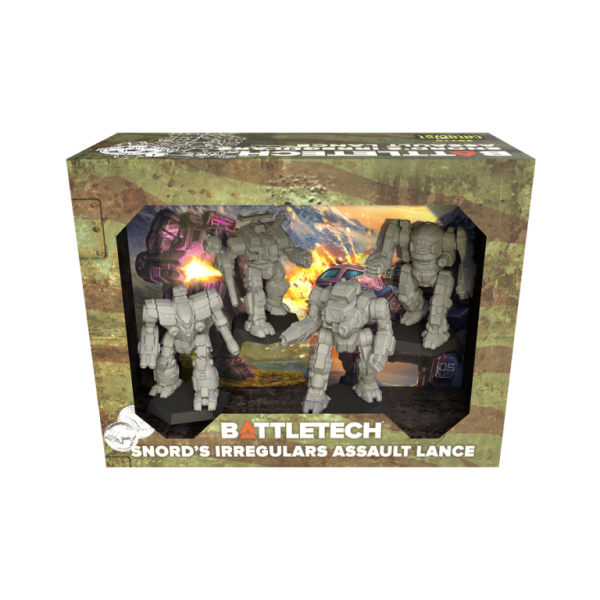 Battletech Snord's Irregulars Assault Lance