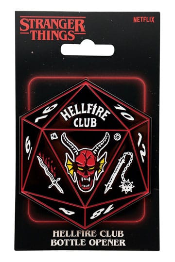 Stranger Things Bottle Opener Hellfire Club