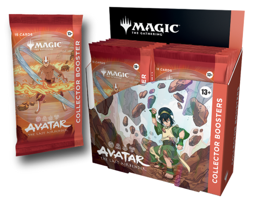 Magic The Gathering: Avatar The Last Airbender Collector Booster Display (12)