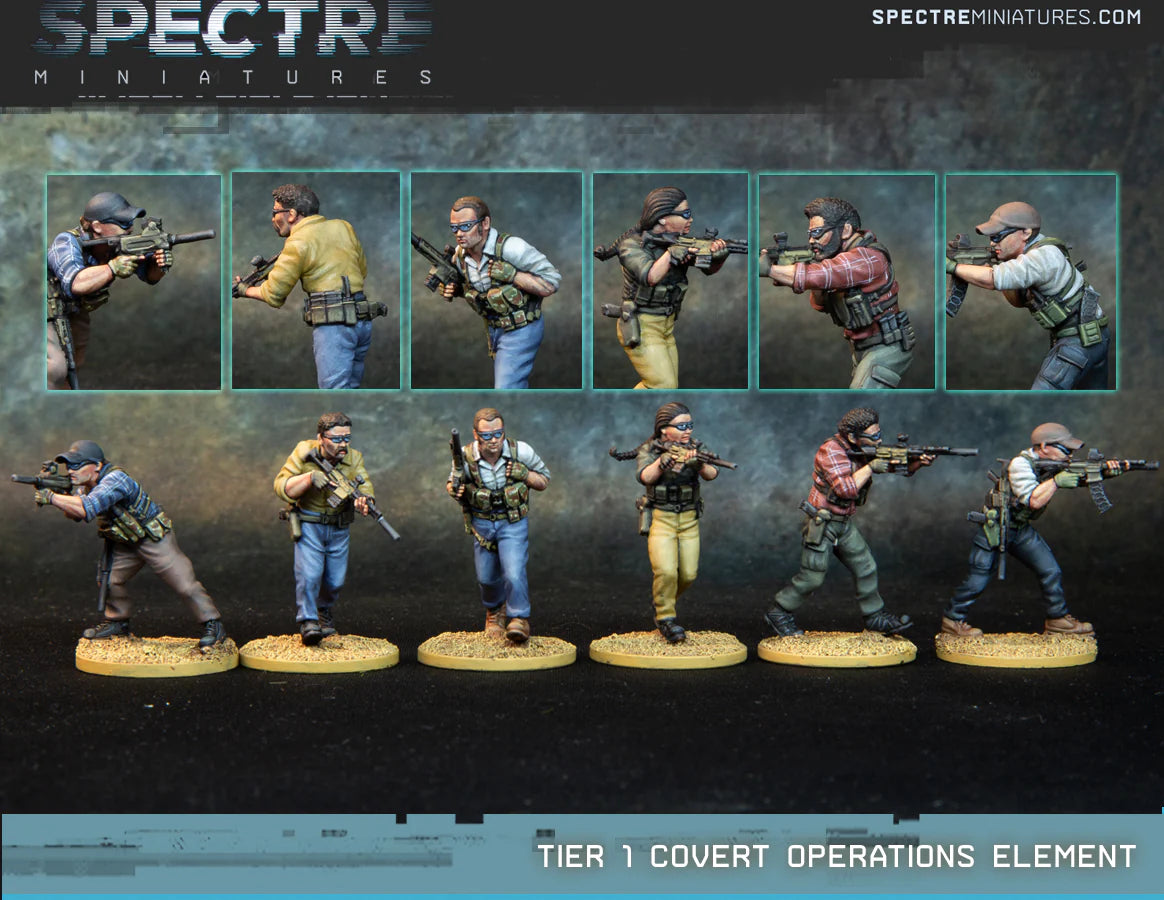 Spectre Miniatures: Tier 1 Covert Operations