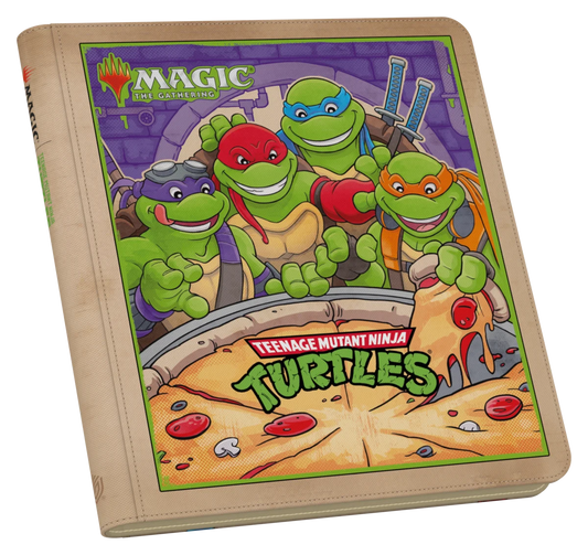Zipfolio 480 Xenoskin Magic: The Gathering | Teenage Mutant Ninja Turtles - Pizza Box