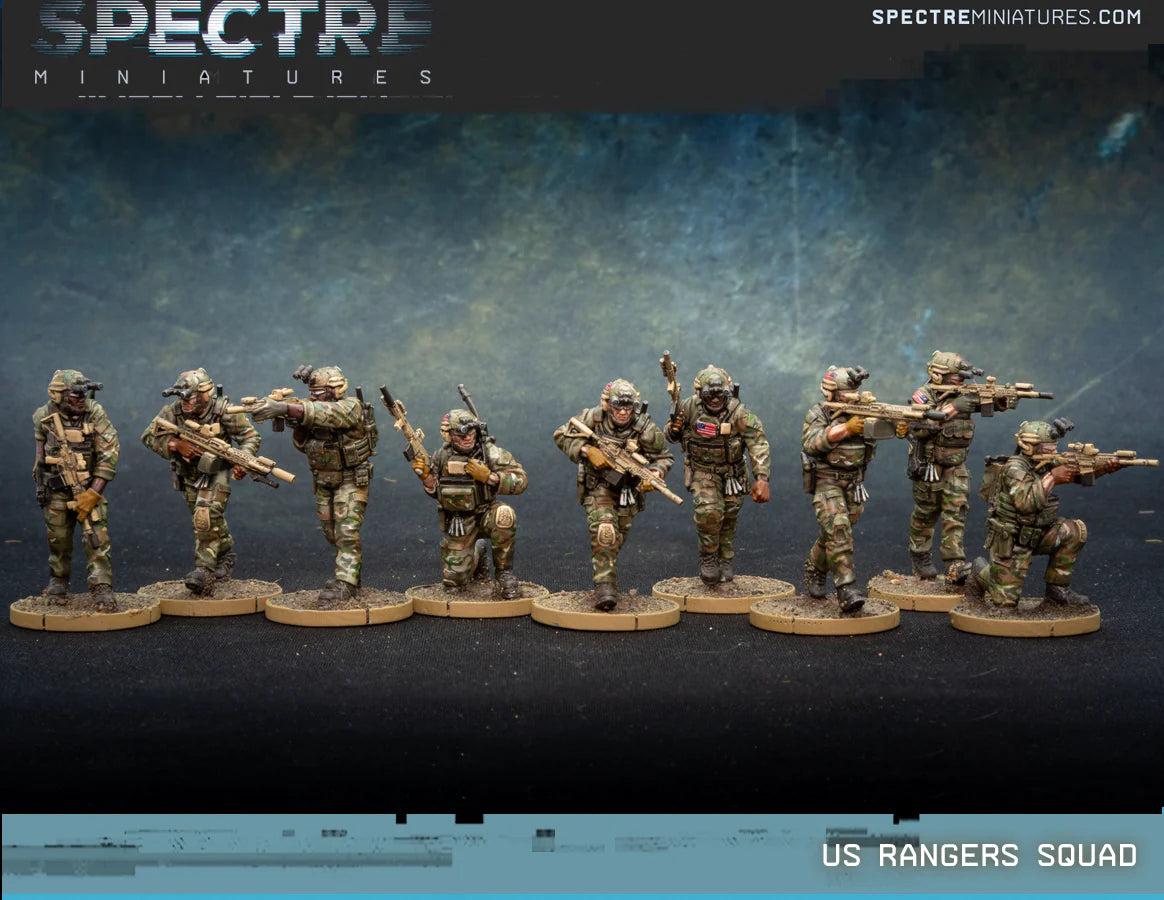 Spectre Miniatures: US Rangers Squad