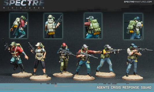 Spectre Miniatures: Agents Crisis Response Squad