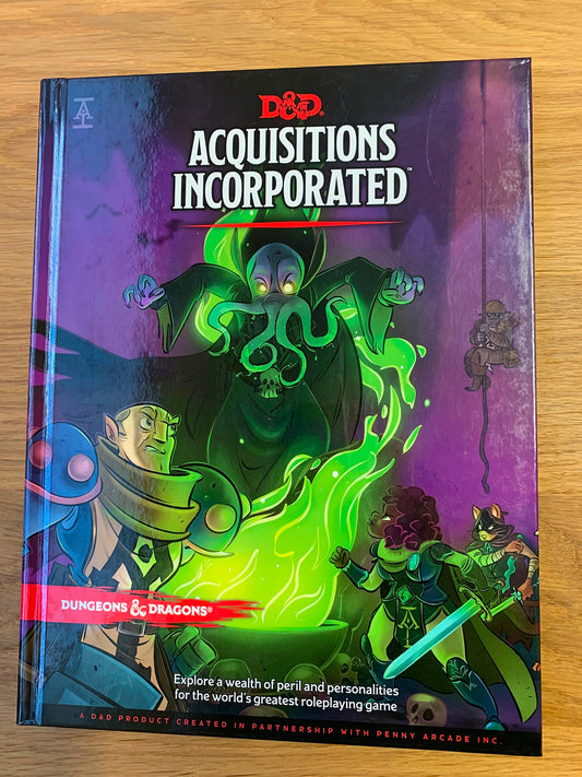 Dungeons & Dragons 5E: Acquisitions Incorporated (KÄYTETTY)