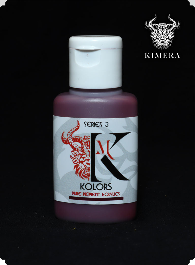 Kimera Kolors PURE pigments – SINGLE POTS – Alizarine Crimson – Base and Expansion set refills