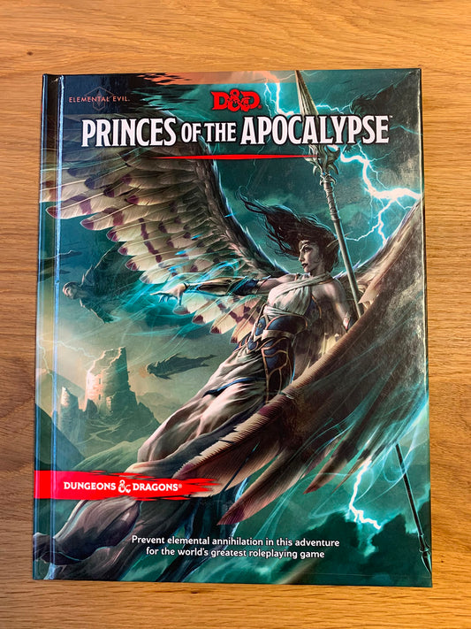 Dungeons & Dragons 5E: Princes of the Apocalypse (KÄYTETTY)