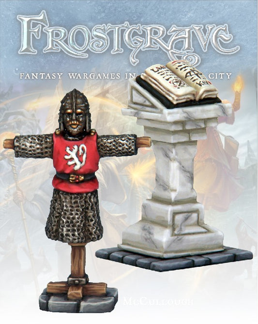 Frostgrave Armour Rack & Lectern