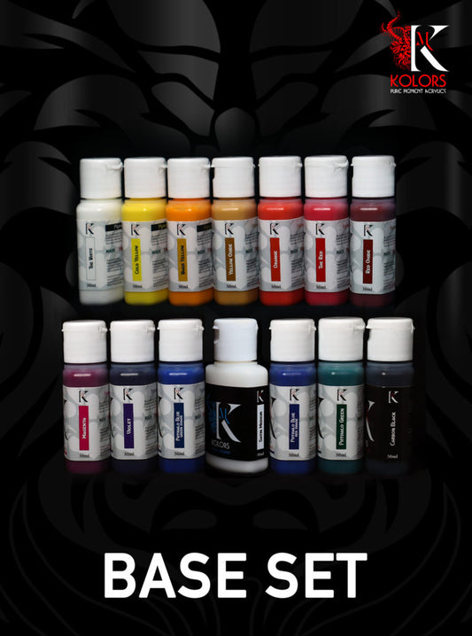 Kimera Kolors – PURE pigments BASE SET