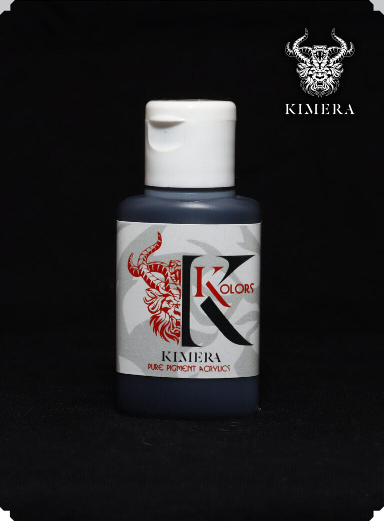 Kimera Kolors PURE pigments – SINGLE POTS – Carbon Black – Base and Expansion set refills