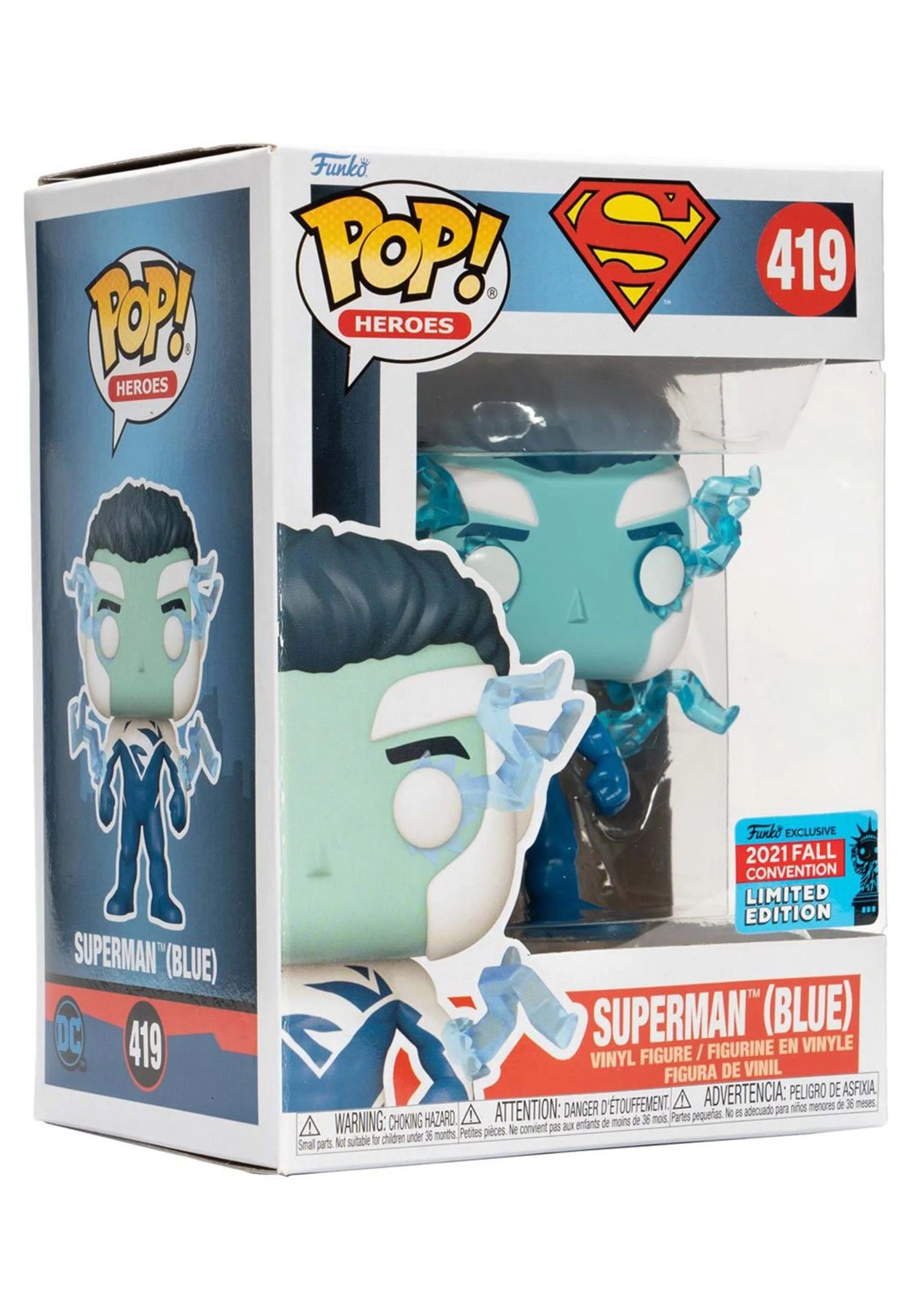 Funko Pop! Superman (Blue)