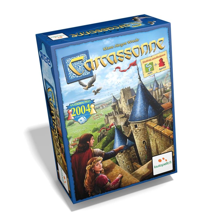 Carcassonne + lisäosat x2 (KÄYTETTY)