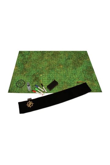 Tabletop Grid Map RPG + Accessories Green