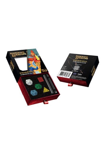 Dungeons & Dragons Dice Set 50th Anniversary: Retro Holmes Replica